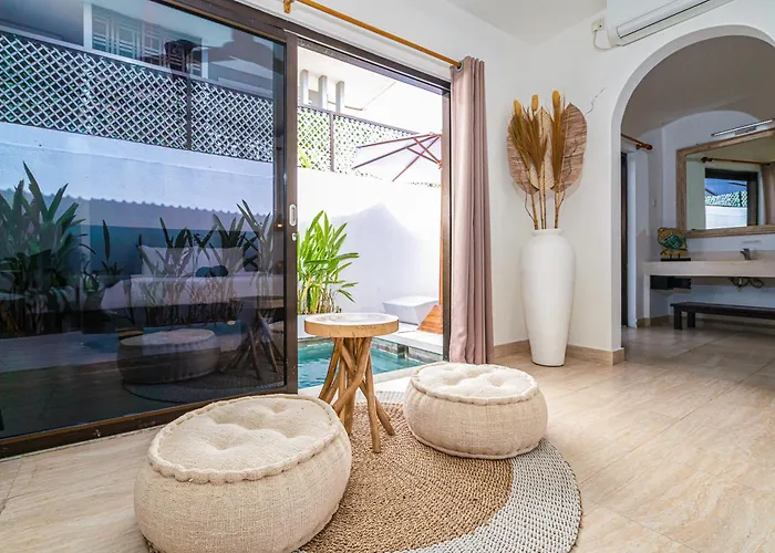 Villa Aesthetic 1-bedroom Jasmine With Private Pool In Canggu -bali