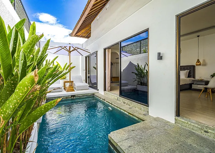 Aesthetic 1-bedroom Jasmine With Private Pool In Canggu -bali *