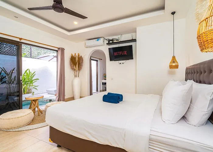 Aesthetic 1-bedroom Jasmine With Private Pool In Canggu -bali Villa