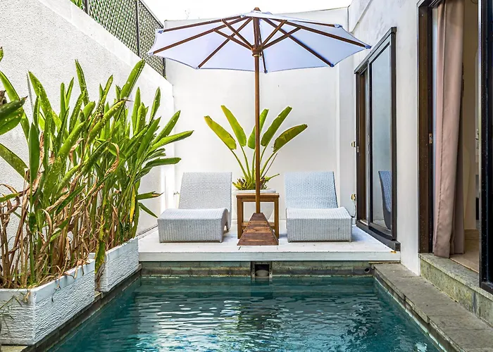 Villa Aesthetic 1-bedroom Jasmine With Private Pool In Canggu -bali
